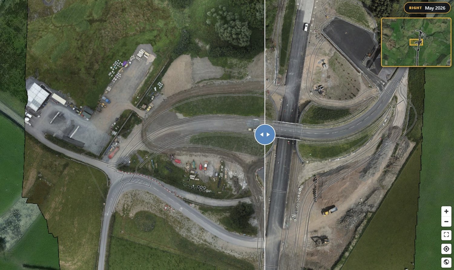 UAV drone survey and aerial mapping by MDS Contracting